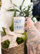 Load image into Gallery viewer, Faith & Life Christian Brands - Salt and Light Bible Verse or Custom Design or Logo Gift Mug