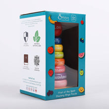 Load image into Gallery viewer, Toy, Puzzle: Wooden Stacking Rings, Fruit of the Spirit
