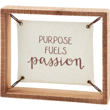 Load image into Gallery viewer, Decor: Purpose Fuels Passion Canvas Wall Art