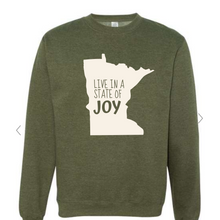 Load image into Gallery viewer, State of Joy MN crewneck