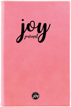 Load image into Gallery viewer, Joy Journals, laser engraved