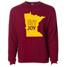 Load image into Gallery viewer, State of Joy MN crewneck