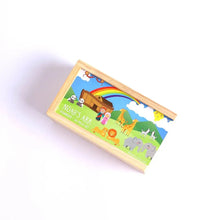 Load image into Gallery viewer, Toy: Wooden Dominos, Noah&#39;s Ark
