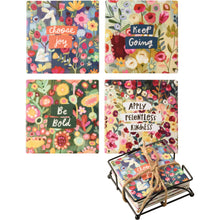 Load image into Gallery viewer, Choose Joy coasters, set of 4
