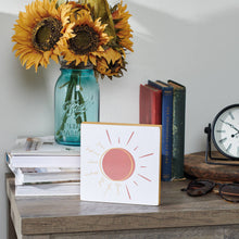 Load image into Gallery viewer, Decor: Kindness Joy Strength Grow block sign
