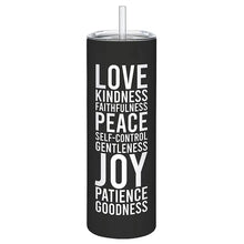 Load image into Gallery viewer, Tumblers: Fruits; Loved (16-oz)
