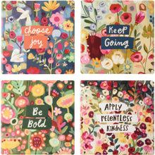 Load image into Gallery viewer, Choose Joy coasters, set of 4
