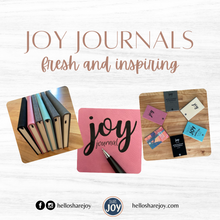 Load image into Gallery viewer, Joy Journals, laser engraved
