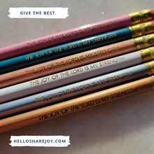 Load image into Gallery viewer, Pencils - Joy of the Lord! (6-pack)

