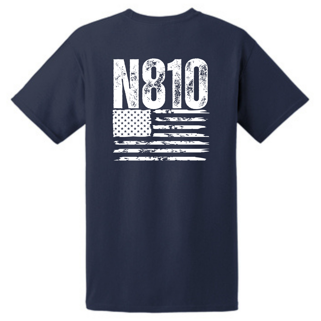 N810 clothed in strength, flag
