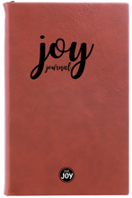 Load image into Gallery viewer, Joy Journals, laser engraved
