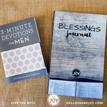 Load image into Gallery viewer, Book: 3 Minute Devotions for Men
