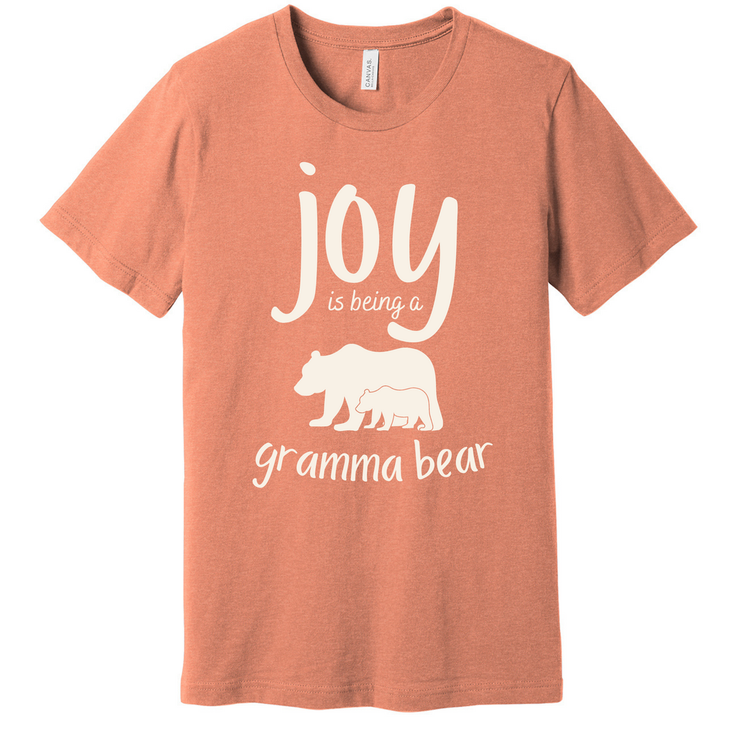 Gramma Bear joy t-shirt